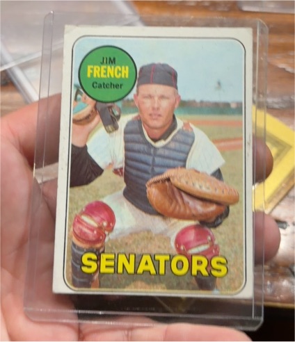 1969 Topps #199 Jim French — front