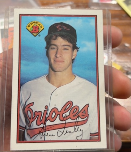 1989 Bowman #15 Steve Finley — front