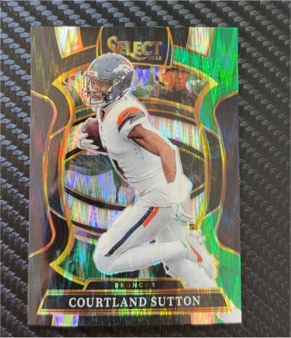 2025 Panini Select #11 Courtland Sutton — front