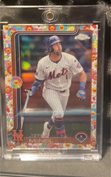 2024 Topps Chrome #289 Jeff McNeil — front