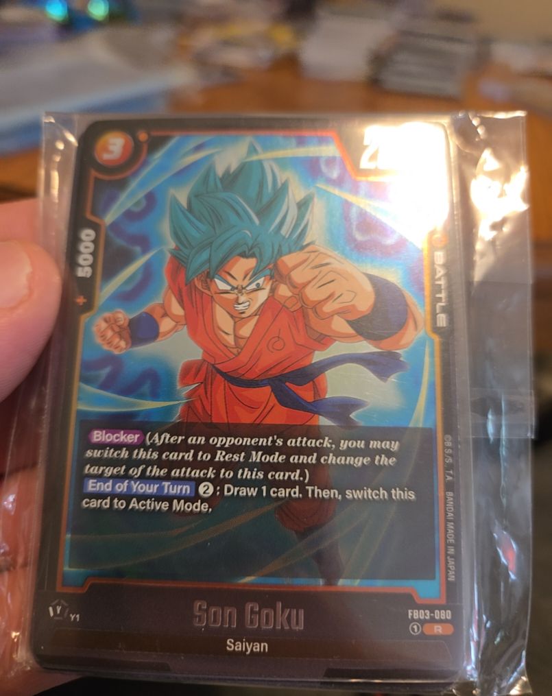 Dragon Ball Super Fusion World #FB03-080 Son Goku — front