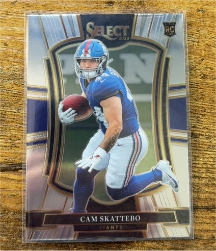 2025 Panini Select Premier Level #195 Cam Skattebo — front