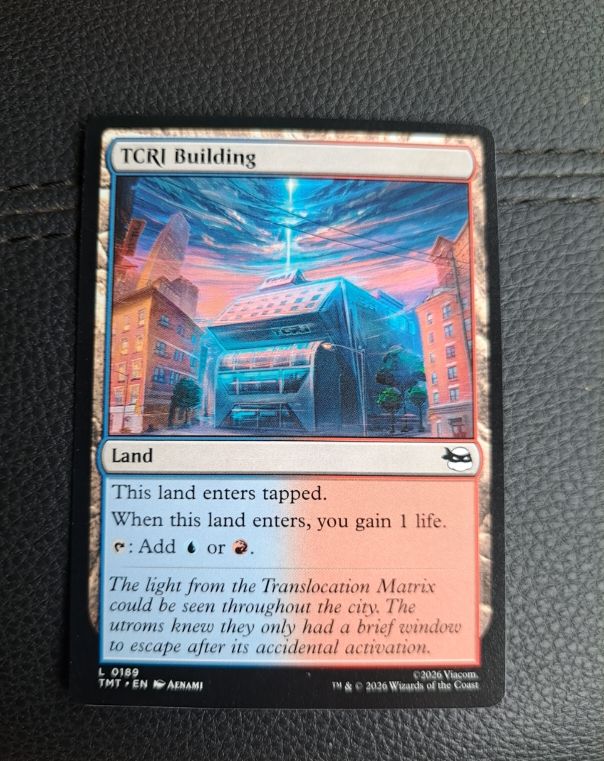 2026 Magic The Gathering TMT #189 TCRI Building — front
