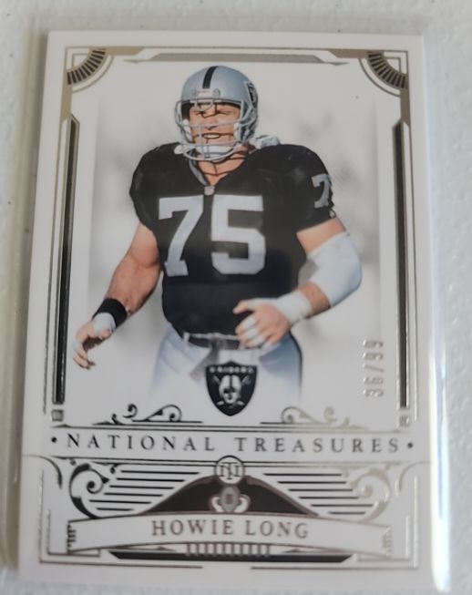 2025 Panini National Treasures #54 Howie Long — front