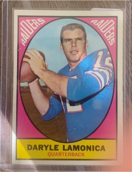1967 Topps #103 Daryle Lamonica — front