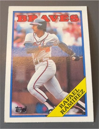 1988 Topps #379 Rafael Ramirez — front