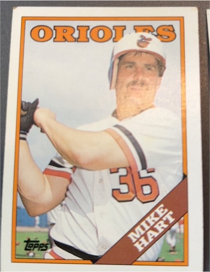 1988 Topps #69 Mike Hart — front