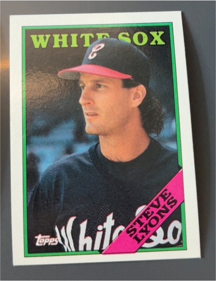 1988 Topps #108 Steve Lyons — front