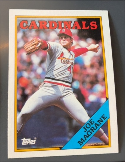 1988 Topps #380 Joe Magrane — front
