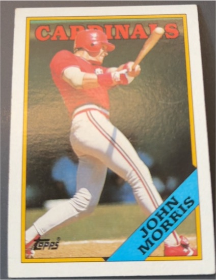 1988 Topps #536 John Morris — front