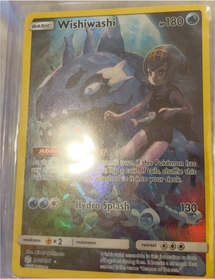 2020 Pokémon Cosmic Eclipse #240 Wishiwashi — front