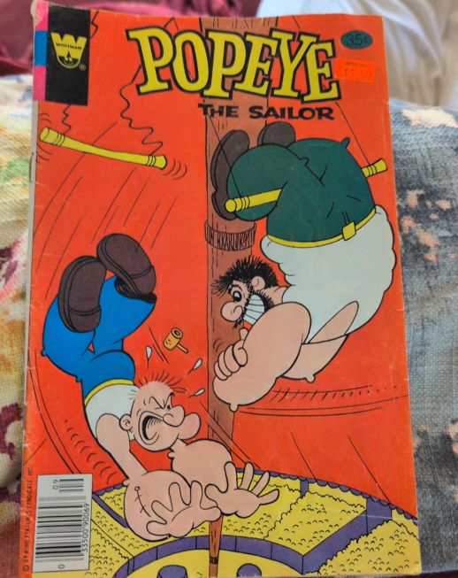 Popeye The Sailor #156 Whitman 1980 — front