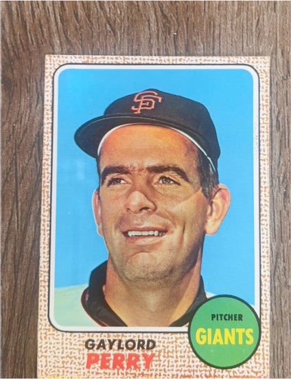1968 Topps #85 Gaylord Perry — front
