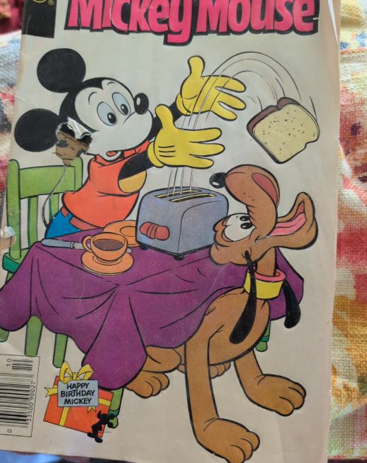 1978 Walt Disney Mickey Mouse #188 — front