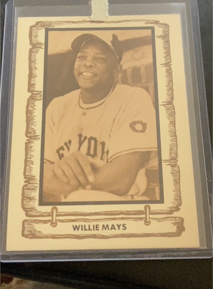 1981 Cramer Baseball Legends Series 2 #48 Willie Mays — front