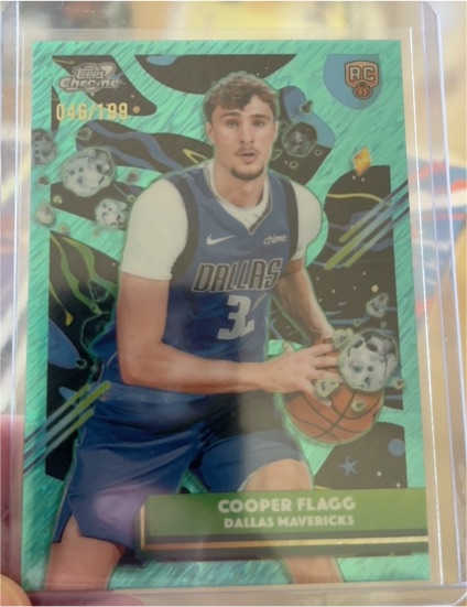 2025-26 Topps Chrome Cosmic #12 Cooper Flagg — front