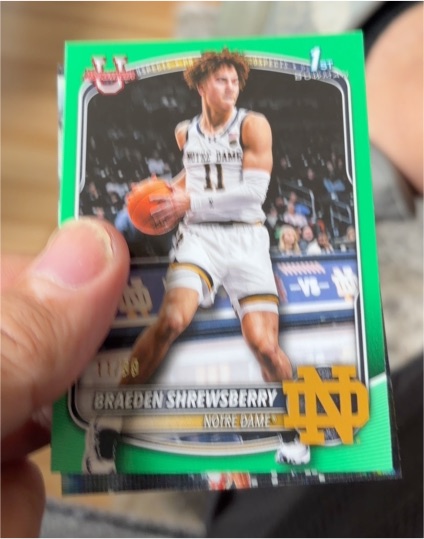 2025 Bowman #BPP-29 Braeden Shrewsberry — front