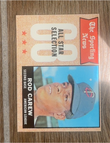 1968 Topps #363 Rod Carew — front