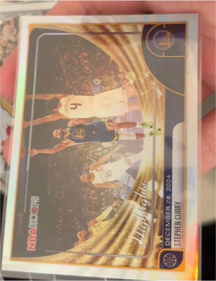 2024-25 Topps NBA Hoops Highlights #261 Stephen Curry — front