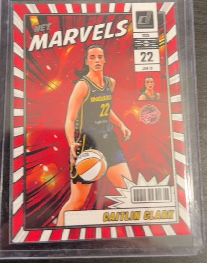 2025 Panini Donruss WNBA #19 Caitlin Clark — front