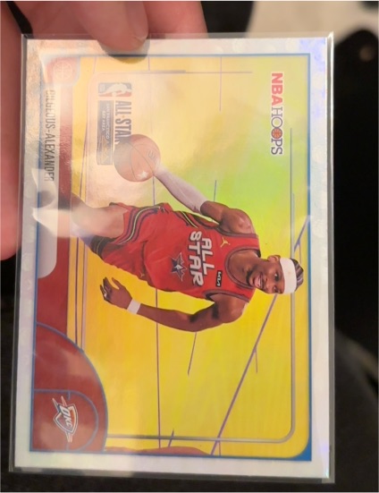 2025 Topps NBA Hoops #286 Shai Gilgeous-Alexander — front
