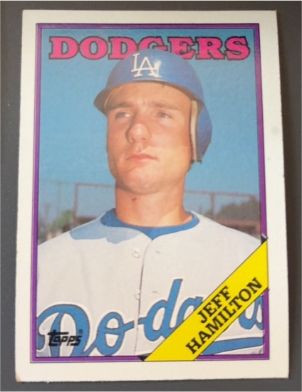 1988 Topps #62 Jeff Hamilton — front