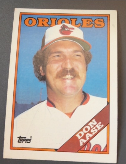 1988 Topps #467 Don Aase — front