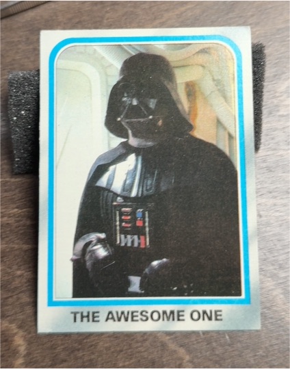 1980 Topps Star Wars Empire Strikes Back #164 The Awesome One Darth Vader — front