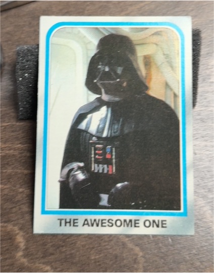1980 Topps Star Wars Empire Strikes Back #164 The Awesome One Darth Vader — front