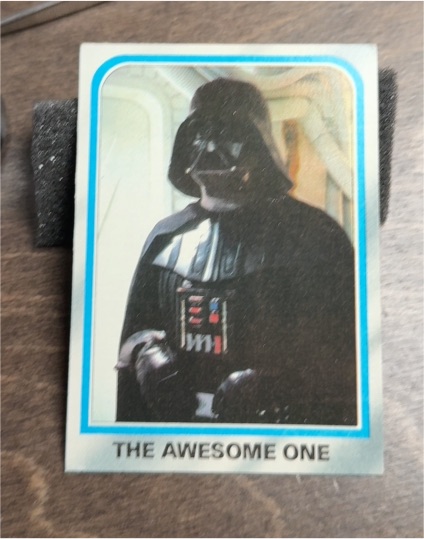 1980 Topps Star Wars The Empire Strikes Back #164 The Awesome One Darth Vader — front