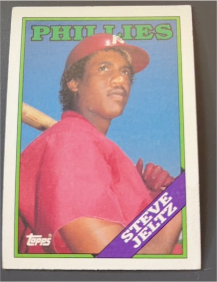1988 Topps #126 Steve Jeltz — front