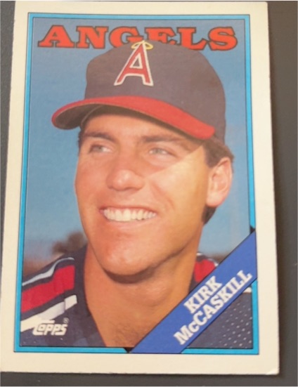1988 Topps #16 Kirk McCaskill California Angels — front