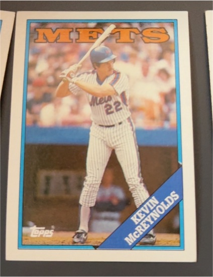 1988 Topps #735 Kevin McReynolds — front