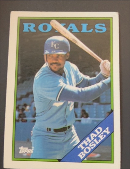 1988 Topps #247 Thad Bosley — front