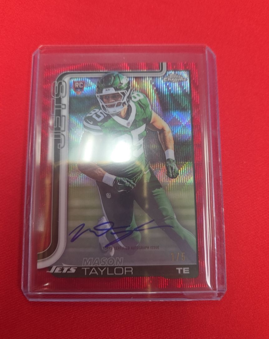 2025 Topps Chrome #RA-MT Mason Taylor — front