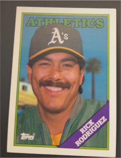 1988 Topps #166 Rick Rodriguez — front