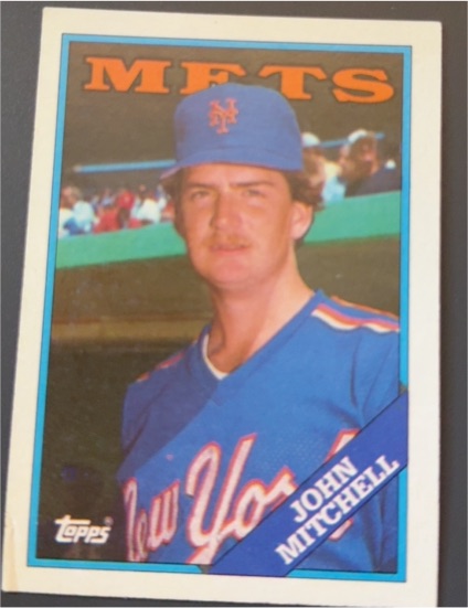 1988 Topps #207 John Mitchell — front