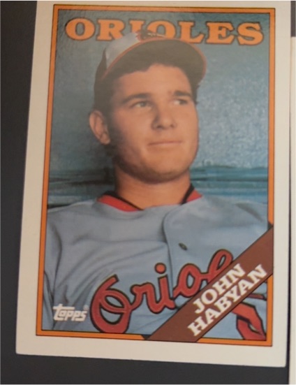 1988 Topps #153 John Habyan Baltimore Orioles — front