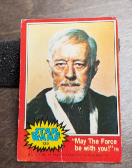 1977 Topps Star Wars #129 Obi-Wan Kenobi — front