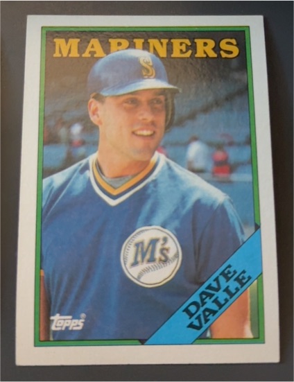 1988 Topps #583 Dave Valle — front
