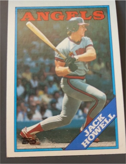 1988 Topps #631 Jack Howell — front