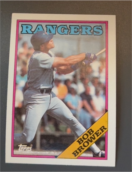 1988 Topps #252 Bob Brower — front