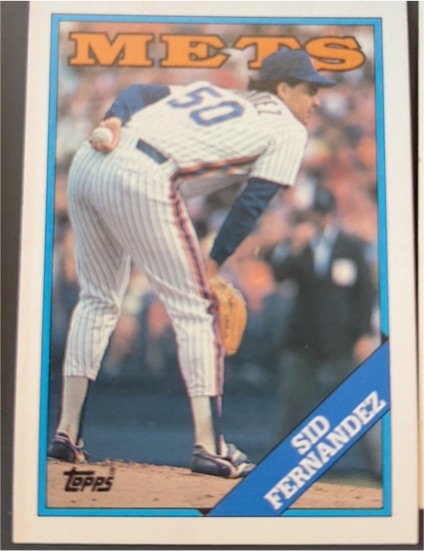 1988 Topps #30 Sid Fernandez — front