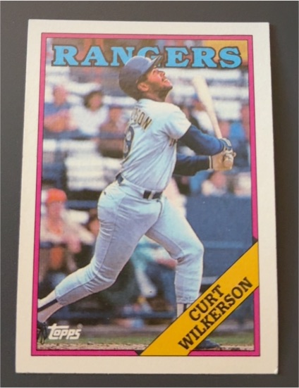 1988 Topps #53 Curt Wilkerson — front