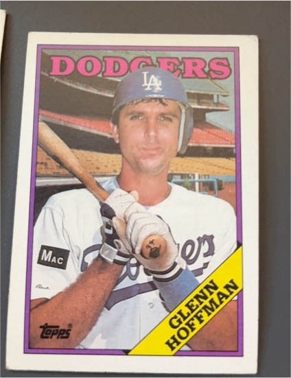 1988 Topps #202 Glenn Hoffman — front