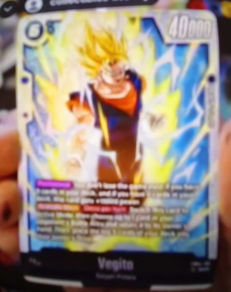 Dragon Ball Super Fusion World FB04-130 Vegito — front