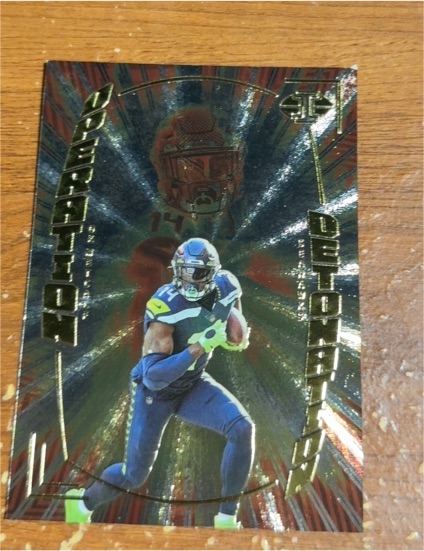 2022 Panini Illusions Operation Detonation #OD-18 DK Metcalf — front