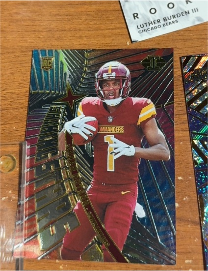 2022 Panini Illusions Shining Stars #SS-14 Jahan Dotson — front
