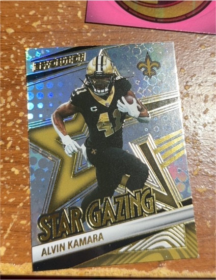 2025 Panini Revolution #19 Alvin Kamara Star Gazing — front