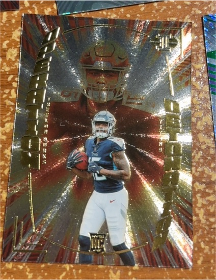 2022 Panini Illusions #OD-28 Treylon Burks Operation Detonation — front